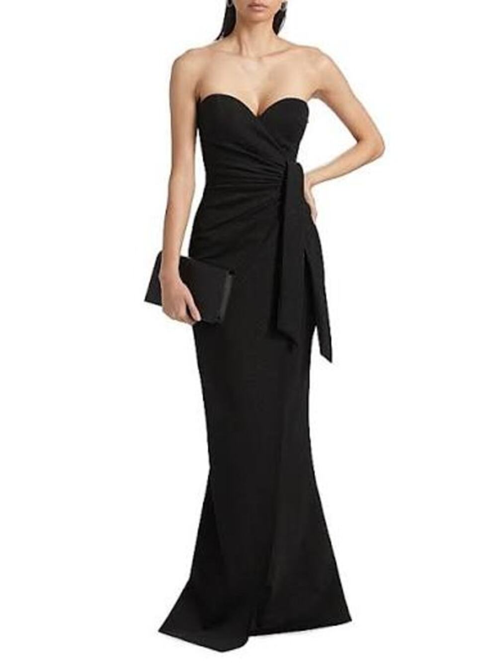 Chiara Boni La Petite Robe Kalos Sugar Metallic Gown Size 2 NEW